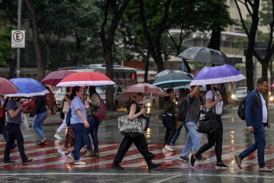 Muita chuva é aguardada em Minas até sexta-feira, alerta meteorologia