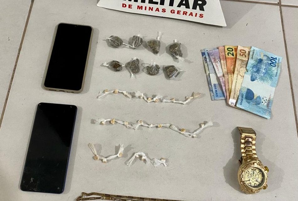 Cinco são presos por tráfico de drogas na Lajinha, em Formiga