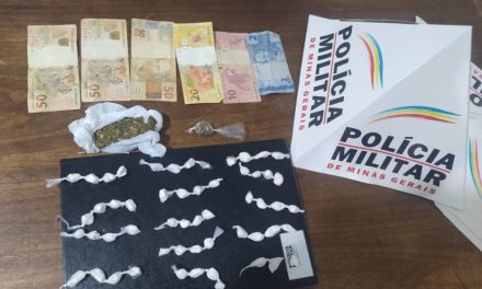 Dois são presos com drogas no Centro de Arcos