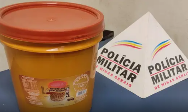 Homem é preso suspeito de furtar 10 kg de doce de leite em MG