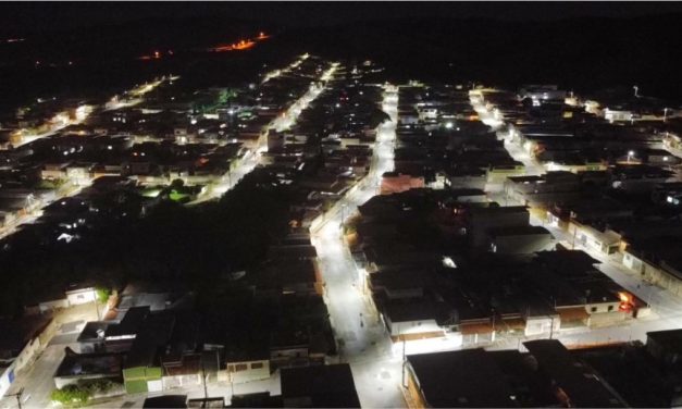 Inauguração das obras de pavimentação e iluminação de LED do bairro Ouro Verde e região ocorrerá na sexta-feira