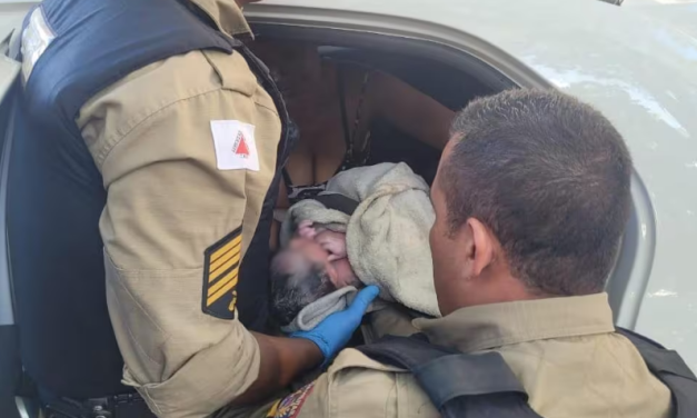 Militares realizam parto dentro de veículo em MG