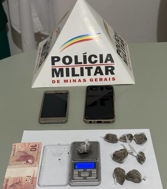 Três jovens são detidos por suspeita de tráfico de drogas em Pimenta