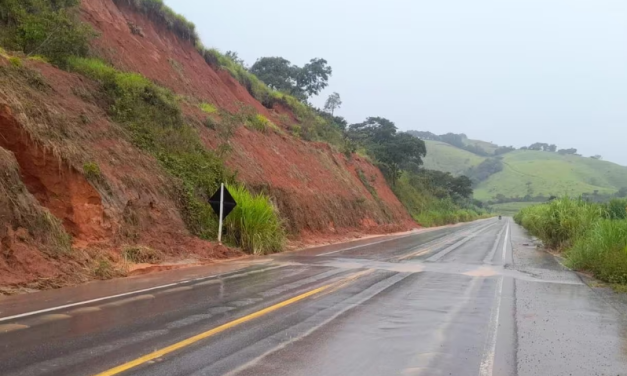DNIT alerta para situação de 5 rodovias federais em Minas por causa das chuvas