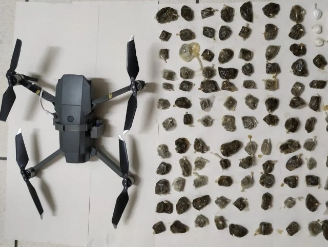 Drone é usado para entregar maconha e cocaína em Penitenciária de Pará de Minas