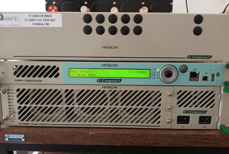 Novo transmissor da TV Integração é instalado em Formiga