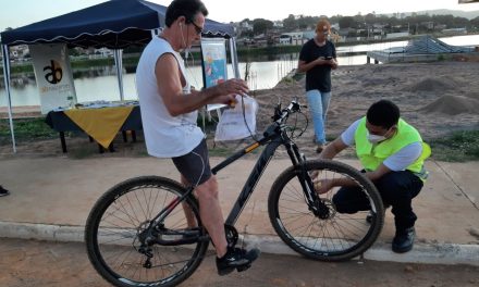 AB Nascentes das Gerais leva conscientização ao ciclista de Formiga