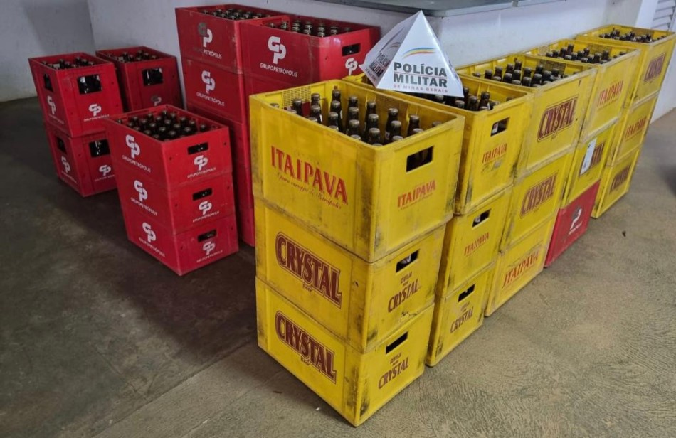 Suspeitos de furtar cervejas após acidente em Luz são presos