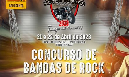 Concurso de Bandas de Rock: Inscrições terminam no próximo domingo