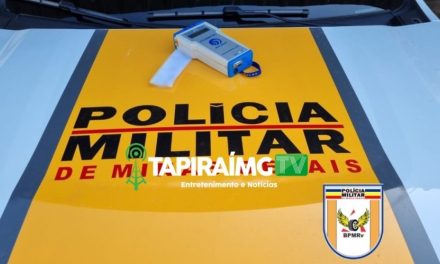 PMRv registra ocorrência de embriaguez ao volante na MG-170 em Lagoa da Prata