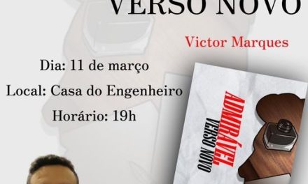 “Admirável verso novo”: Livro de escritor formiguense será lançado no próximo sábado na Casa do Engenheiro