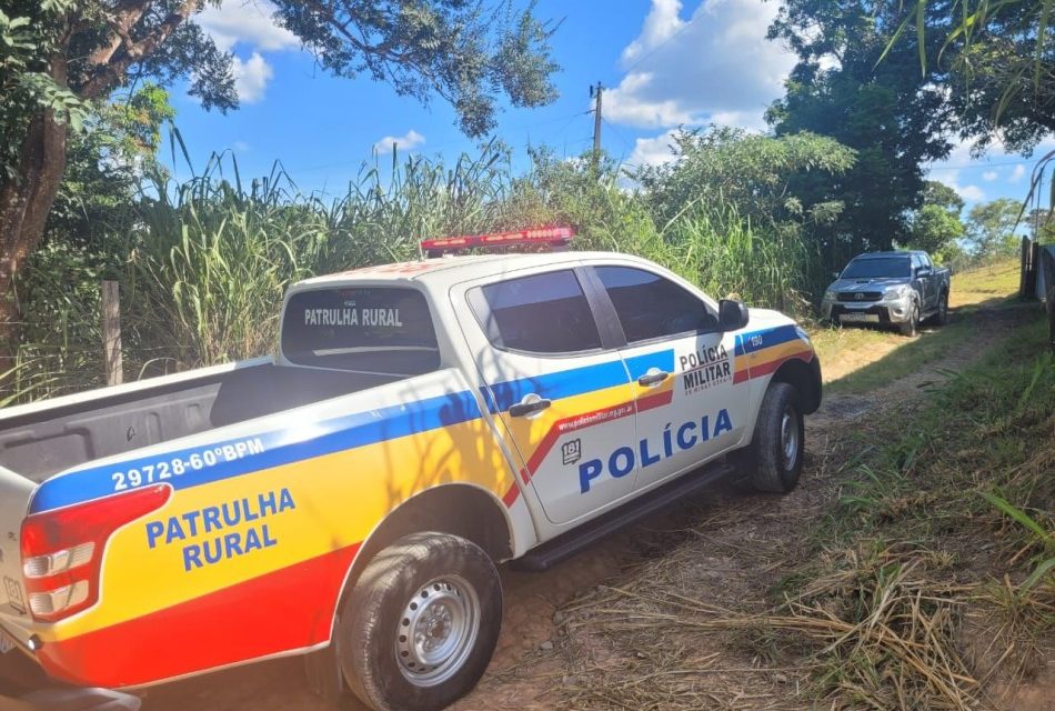 Perdigão: Militares da Patrulha Rural prendem homem, recuperam veículo roubado e apreendem arma de fogo