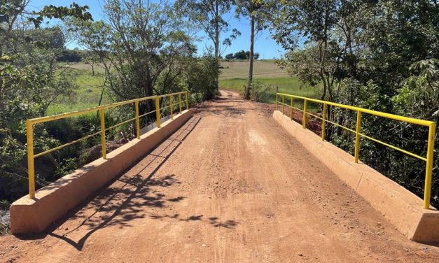Inauguração da ponte da comunidade de Morro Cavado ocorrerá nesta sexta-feira