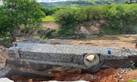 Realizadas obras de reconstituição após transbordamento de rios Formiga e Mata Cavalo   