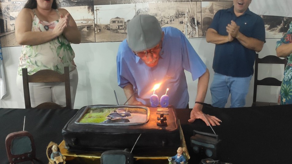 Rotariano comemora 96 anos