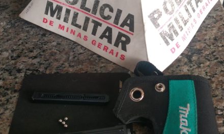 Polícia Militar apreende simulacro de arma de fogo no Novo Horizonte