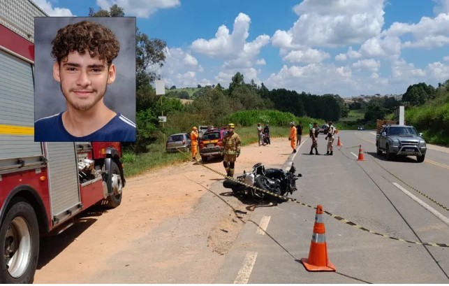 Adolescente que sofreu acidente de moto junto com pai tem morte cerebral confirmada