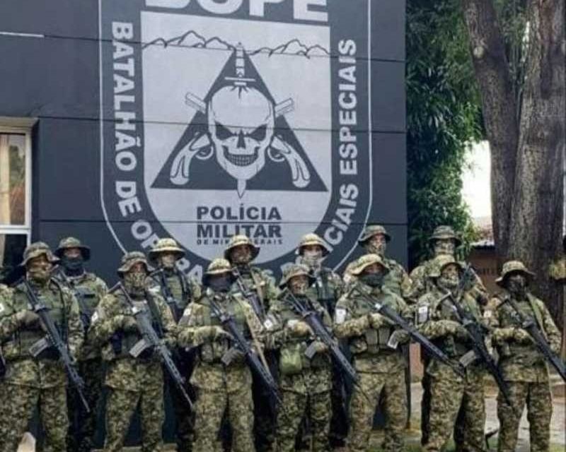 Militares de Minas auxiliam no cerco a quadrilha do “novo cangaço” em Tocantins