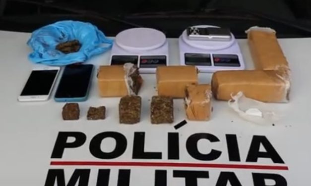 Três homens são detidos por tráfico de drogas em Piumhi