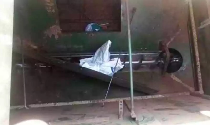 Homem tem perna dilacerada por máquina de colheita em MG