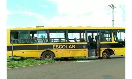 Adolescente assume volante de escolar após motorista passar mal e evita acidente