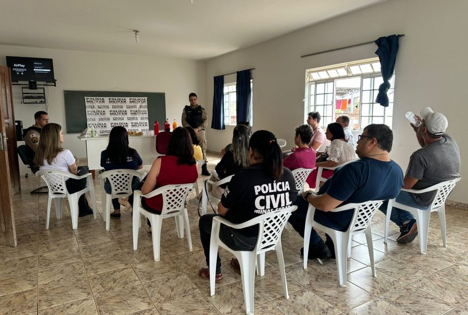 Polícia Militar realiza ações de proteção às escolas em Pimenta
