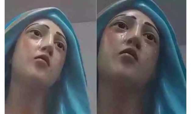 Fiéis relatam ver Nossa Senhora chorando em igreja em Minas