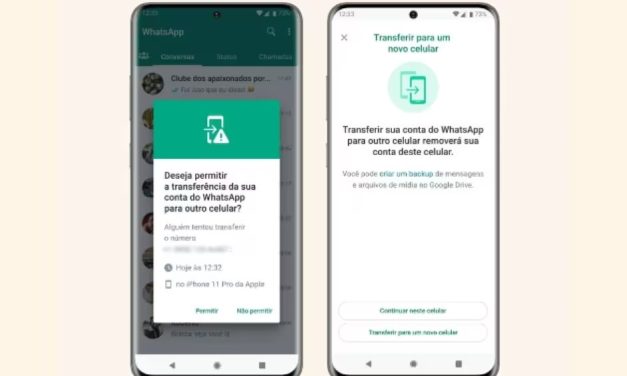 Novidade no Whatsapp: app libera recurso para prevenir roubo de conta