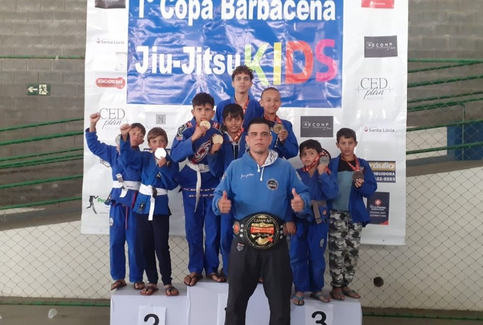 Tatame do Bem se destaca em 1ª Copa Barbacena de Jiu-jitsu Kids