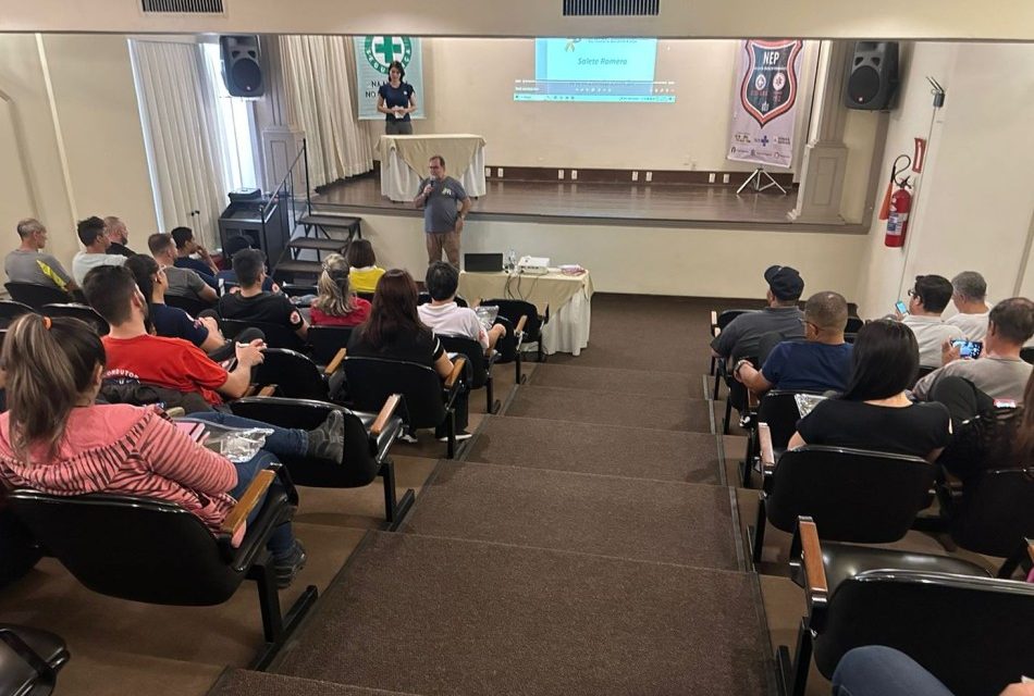 Samu realiza palestra dedicada à campanha ‘Maio Amarelo’