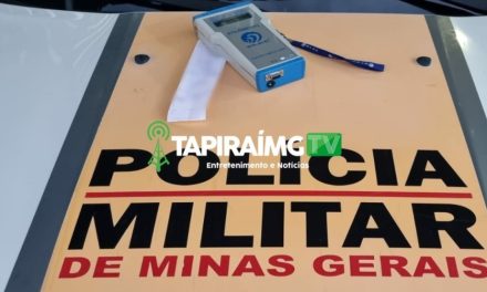 PMRv registra ocorrência de embriaguez ao volante na BR-354 em Arcos