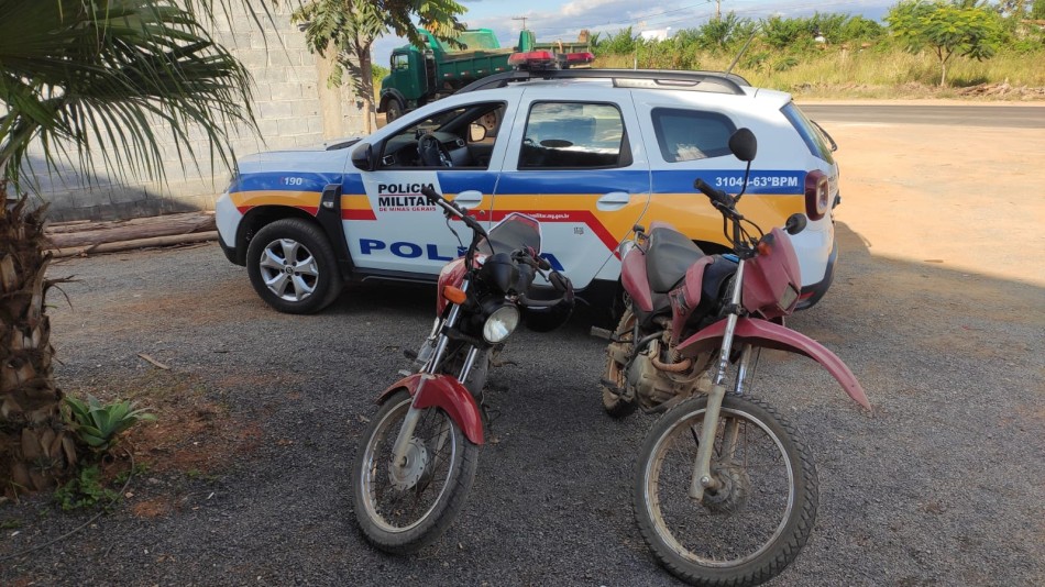 Dois jovens são presos por furtarem motocicletas em Formiga e Córrego Fundo