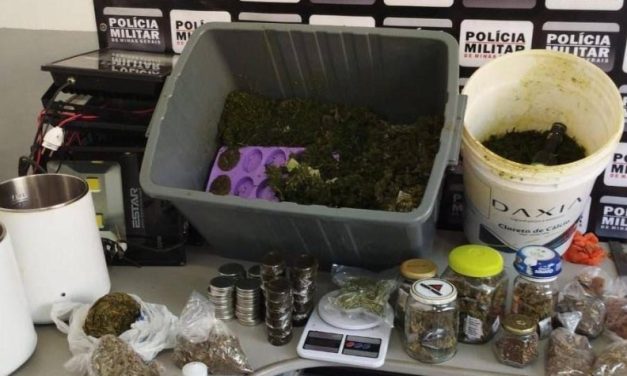Homem é preso em Juiz de Fora suspeito de cultivar maconha e usá-la para fabricar sabonetes