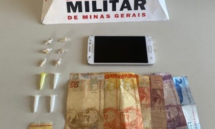 PM apreende adolescente de 14 anos com cocaína, ecstasy e crack em Formiga