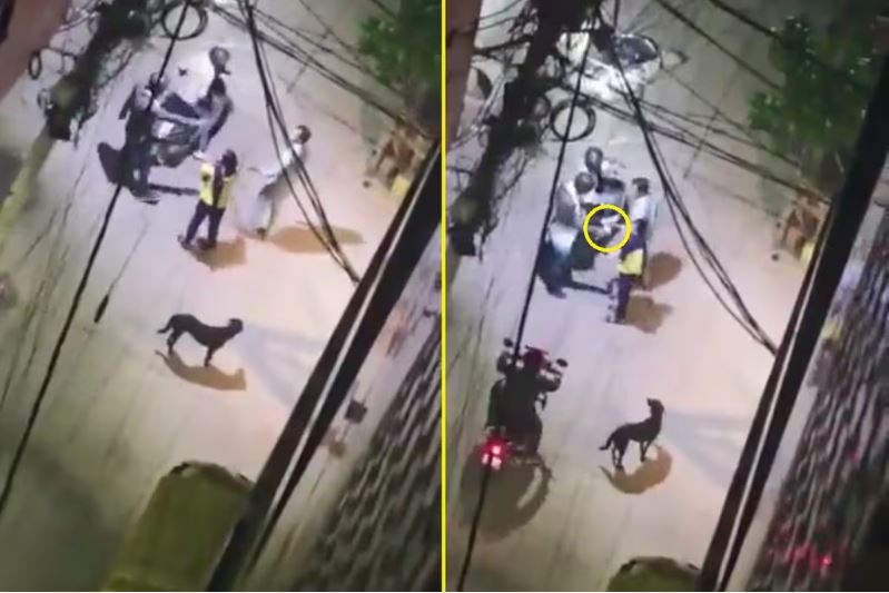 Homens tentam assaltar casal, mas acabam doando dinheiro para as vítimas