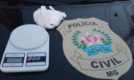 Polícia Civil apreende cerca de meio quilo de cocaína em Nova Serrana