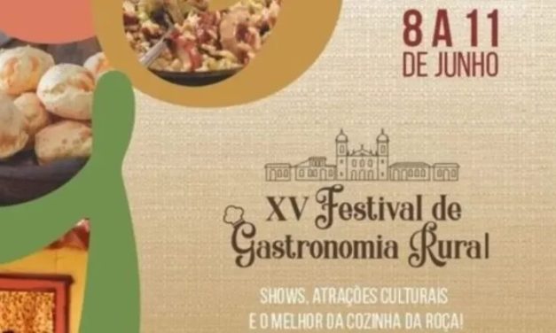 XV Festival de Gastronomia Rural de Itapecerica começa nesta quinta
