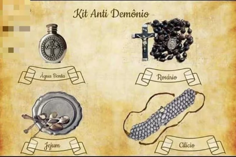 Material de automutilação é vendido em site que se diz ligado à Igreja Católica