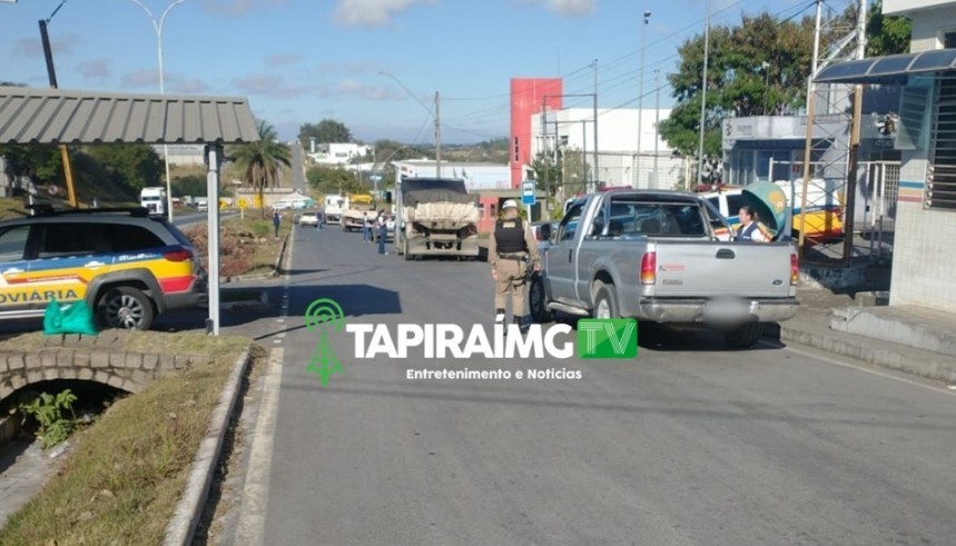 Operação de trânsito é realizada na MG-050, em Formiga