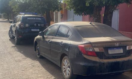 Polícias Civil e Militar recuperam veículo furtado com placas clonadas em Biquinhas