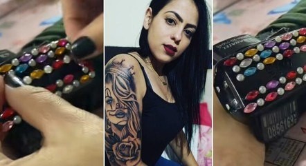 Mulher viraliza no TikTok após decorar sua tornozeleira eletrônica 