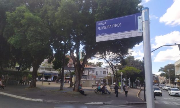 Novas placas são instaladas em ruas de Formiga