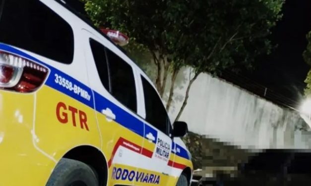 Jovem é preso suspeito de apresentar documentação falsa à polícia, na BR-494