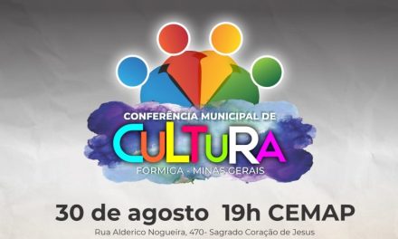 Conferência Municipal de Cultura será realizada nesta quarta em Formiga