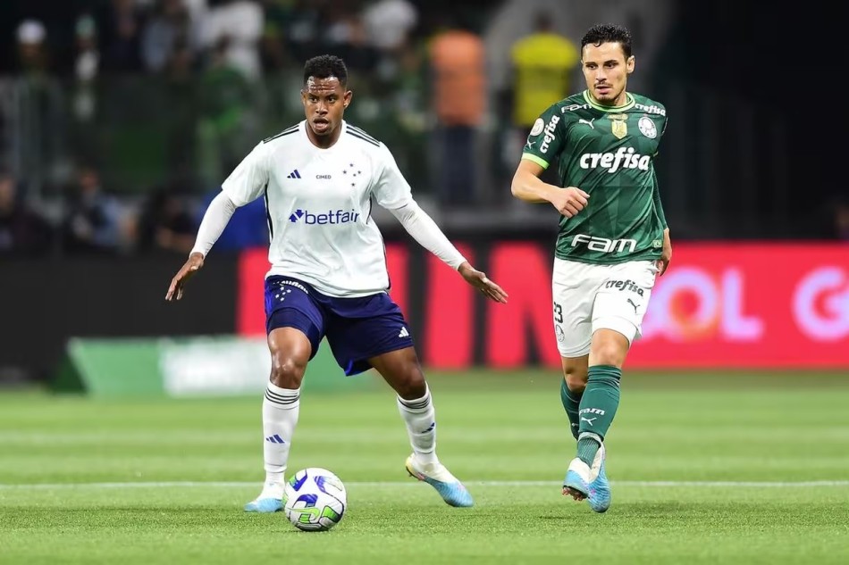 Cruzeiro perde para o Palmeiras com gol no último lance no Allianz Parque