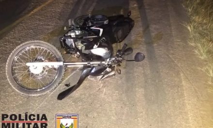 Motociclista morre após cair de moto e ser atropelado por caminhonete na MG-350