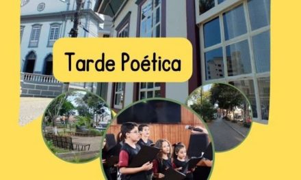 Tarde Poética será realizada na Praça da Matriz neste sábado