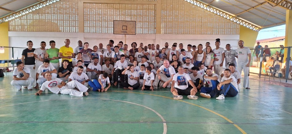Coordenador do projeto Cultural Capoeira Gerais de Formiga participa de seminário em Esperantina, no Piauí