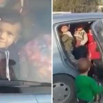 Professora é presa após transportar 25 crianças em carro