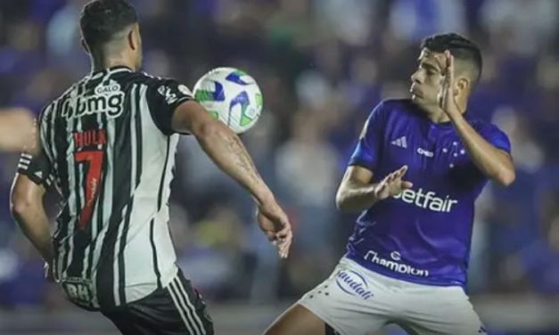 Atlético e Cruzeiro têm mesmo desempenho nas últimas 10 rodadas do Brasileiro